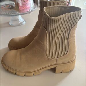 Stylish Tan Ankle Booties